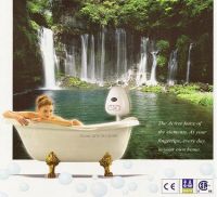 Picture of enjoying ultrasonic home spa products (system)